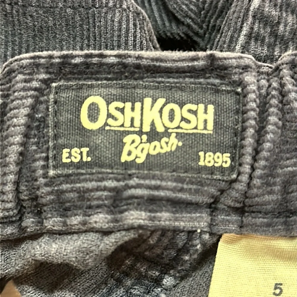 OshKosh B’gosh Boys Blue Five Pocket Corduroy Jeans Size 5